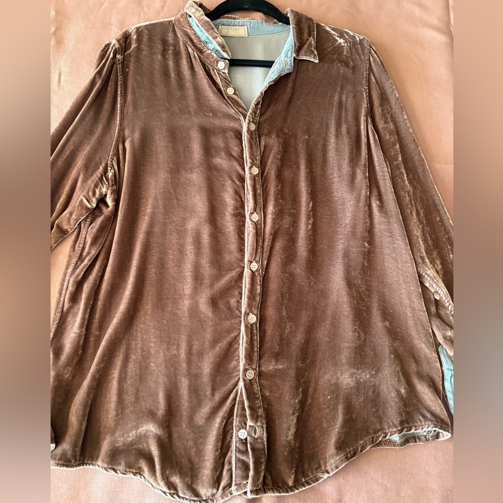CP Shades Velvet Romy Top - Picture 2 of 16